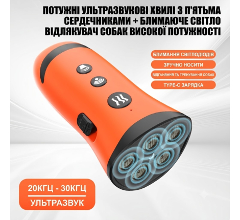 Ультразвуковой отпугиватель собак CW001
