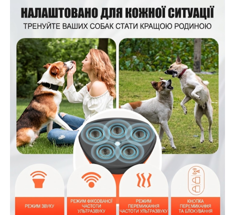Ультразвуковой отпугиватель собак CW001