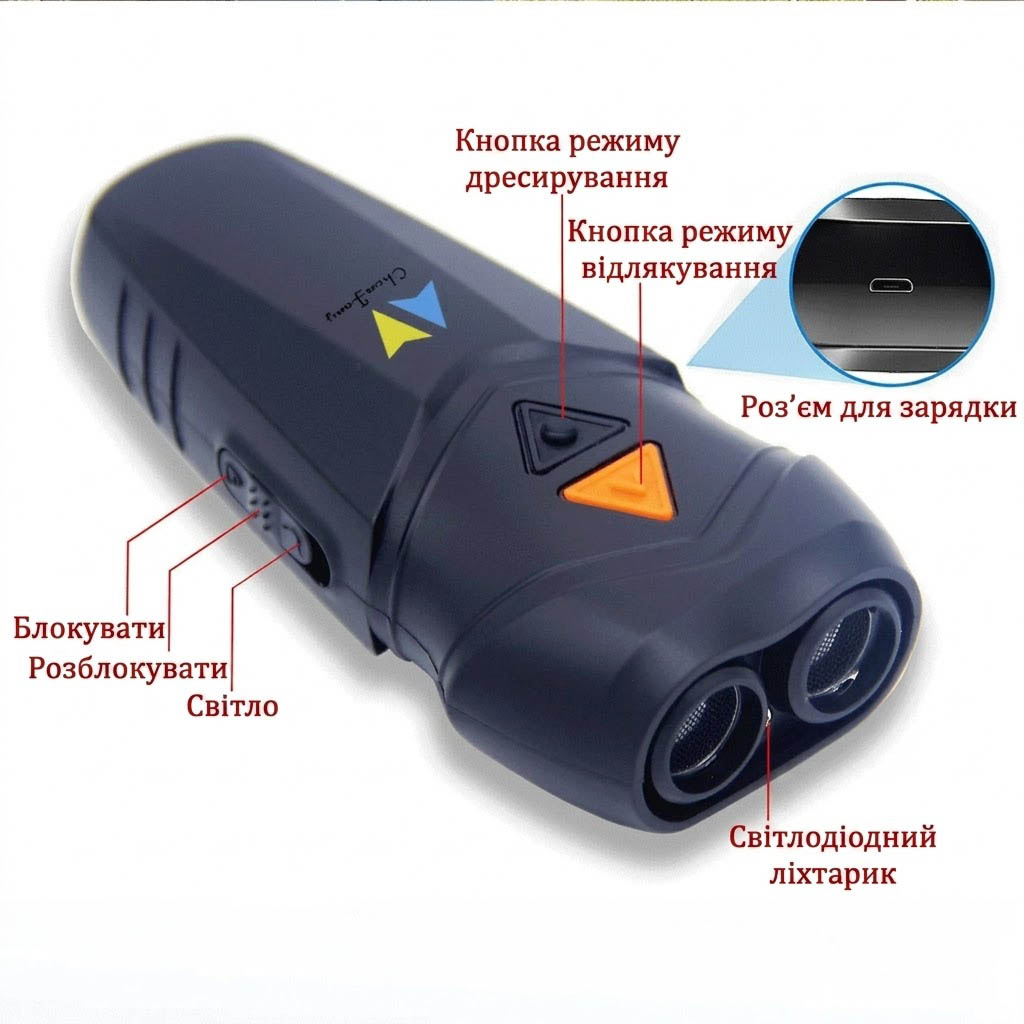 Ультразвуковой отпугиватель собак ZF2006